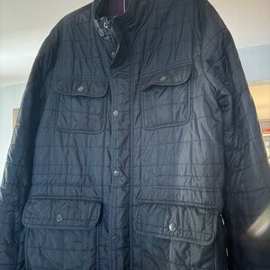 Tommy Hilfiger Black Quilted Puffer Field Jacket